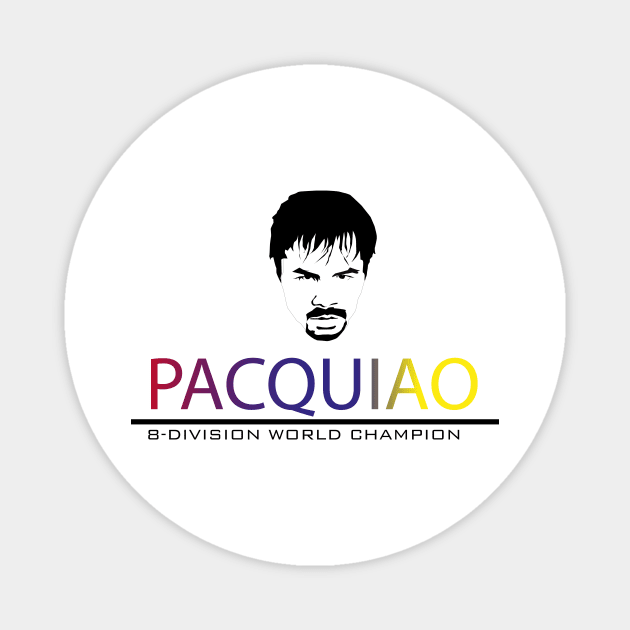 MANNY PACQUIO Magnet by Marku's Prints